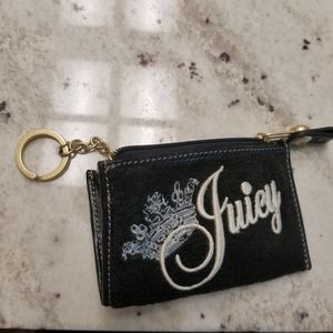 Black Juicy Couture coin purse